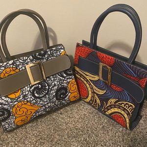 African fabric bag